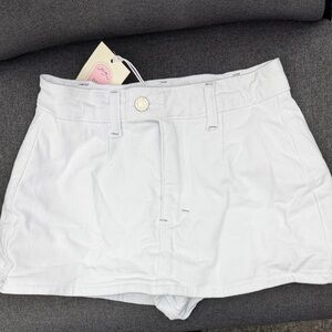 Amazon Women's White Mini Skirt